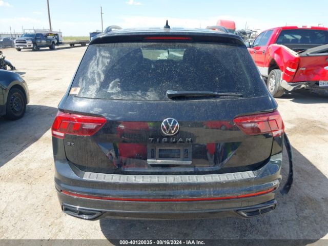 3VVCB7AX0NM107664 Volkswagen Tiguan 2.0t Se R-line Black