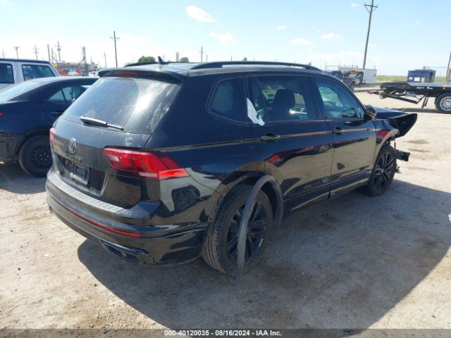 3VVCB7AX0NM107664 Volkswagen Tiguan 2.0t Se R-line Black