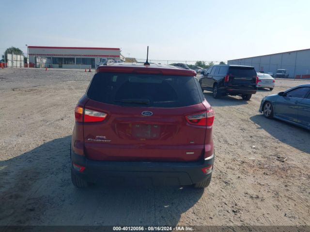 MAJ3S2GE0LC342089 Ford Ecosport Se