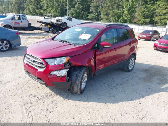 MAJ3S2GE0LC342089 Ford Ecosport Se