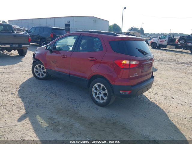 MAJ3S2GE0LC342089 Ford Ecosport Se