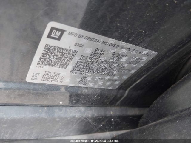 3GKALTEV9KL125719 GMC Terrain Sle
