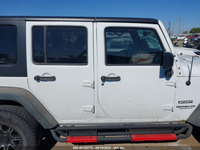 1C4HJWDG0HL606712 Jeep Wrangler Unlimited Sport 4x4