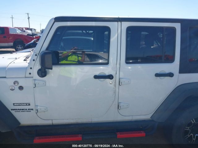 1C4HJWDG0HL606712 Jeep Wrangler Unlimited Sport 4x4