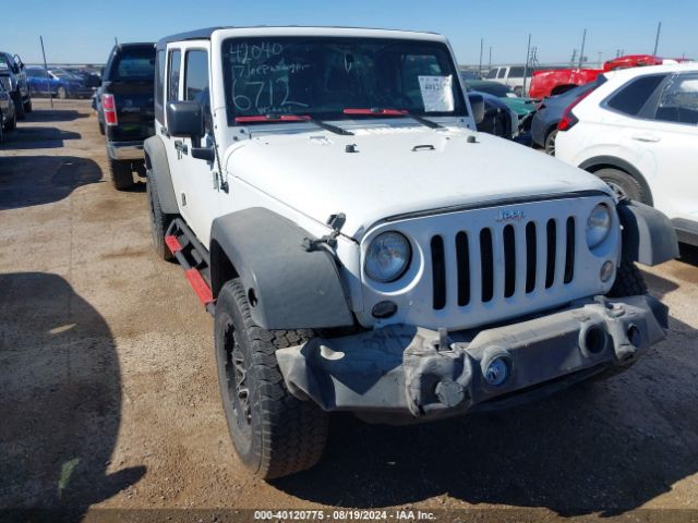 1C4HJWDG0HL606712 Jeep Wrangler Unlimited Sport 4x4