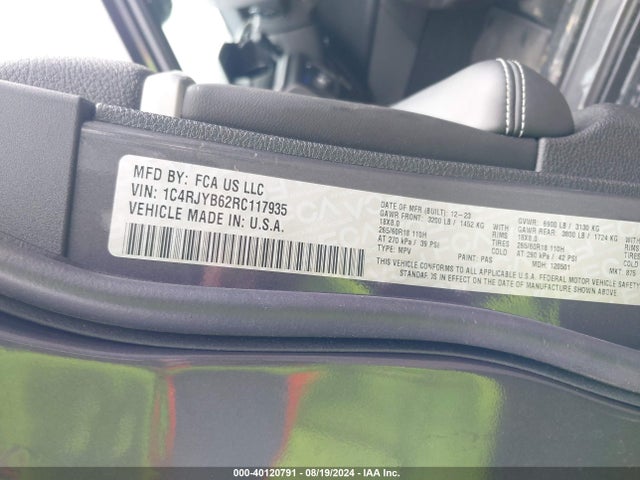 Jeep Grand Cherokee 4xe 2024 1C4RJYB62RC117935 Image 9