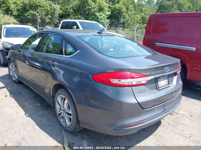 Ford FUSION SE 2018 3FA6P0HD7JR183367 Image 3