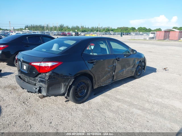 Toyota COROLLA LE 2015 2T1BURHE2FC432427 Image 4