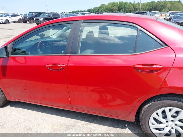Aukcja sprzedaży 2017 Toyota Corolla Le, vin: 2T1BURHE6HC919651, numer aukcji: 40121265