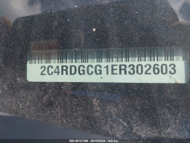 Dodge Grand Caravan Sxt 30th Anniversary 2014 2C4RDGCG1ER302603 Image 9