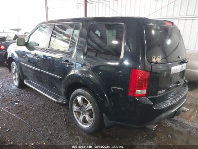 5FNYF3H37FB033766 Honda PILOT SE