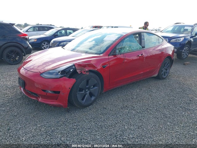 2021 TESLA MODEL 3 5YJ3E1EB7MF055342 Photo 1