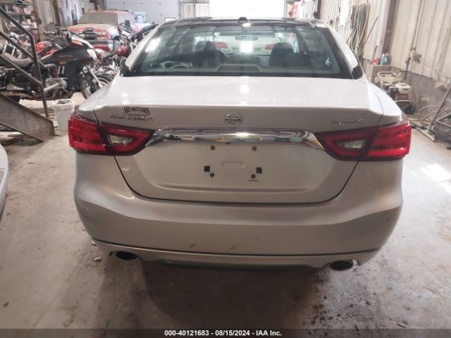 1N4AA6AP6GC408307 Nissan Maxima 3.5 Platinum