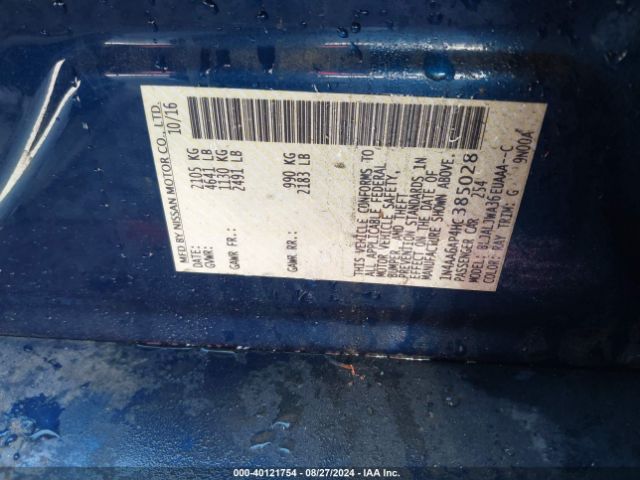 1N4AA6AP4HC385028 Nissan Maxima 3.5 Sv