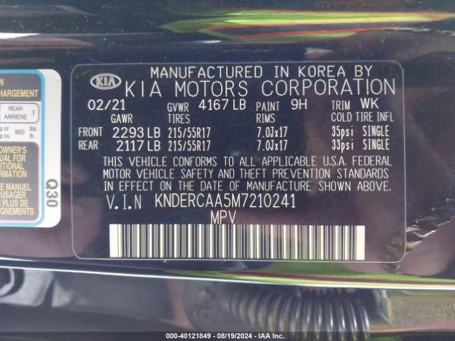KNDERCAA5M7210241 KIA SELTOS EX