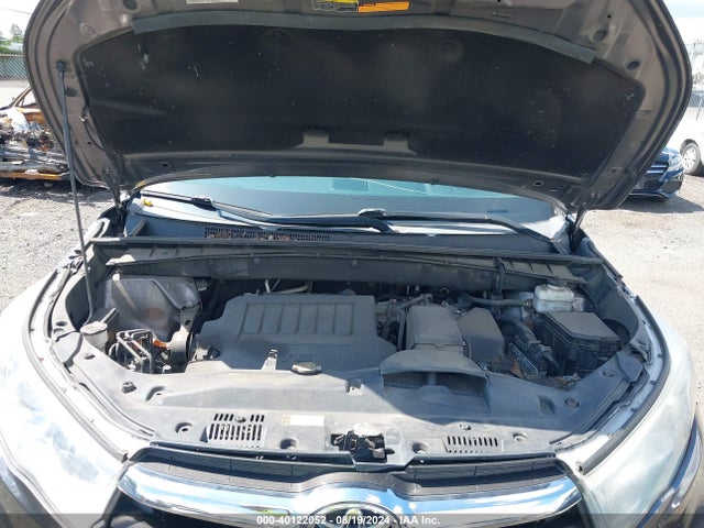 Toyota Highlander Limited V6 2014 5TDDKRFH7ES027052 Image 10