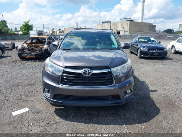 Toyota Highlander Limited V6 2014 5TDDKRFH7ES027052 Image 12