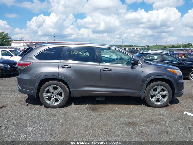 Toyota Highlander Limited V6 2014 5TDDKRFH7ES027052 Image 13