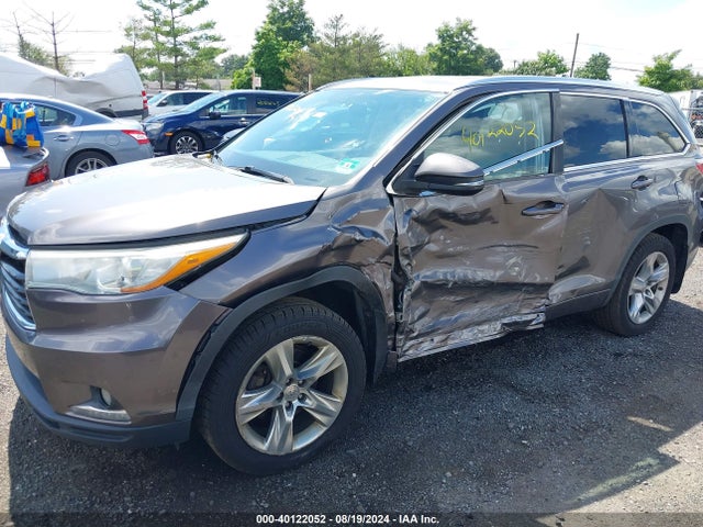 Toyota Highlander Limited V6 2014 5TDDKRFH7ES027052 Image 6