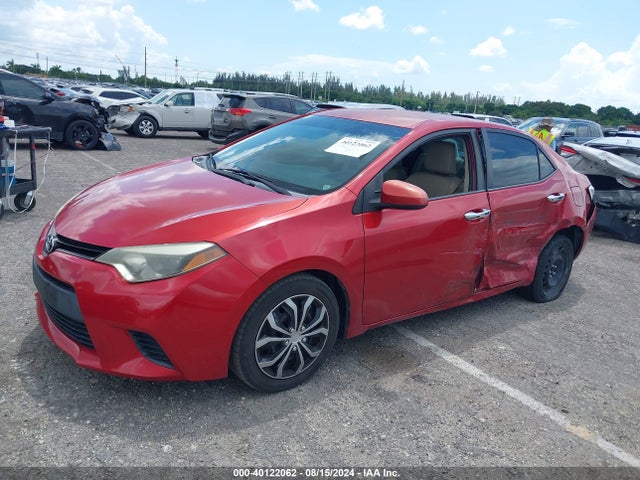 Toyota COROLLA LE 2014 5YFBURHE0EP123702 Image 2