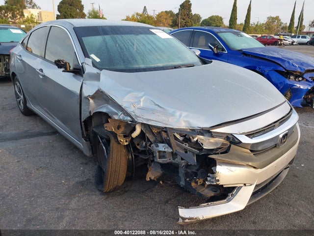 Honda Civic Lx 2017 2HGFC2F55HH504374 Image 1