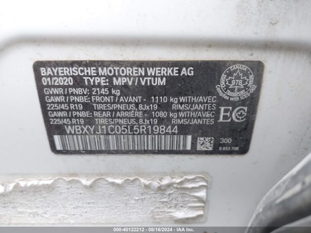 WBXYJ1C05L5R19844 BMW X2 Xdrive28i