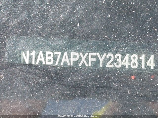 3N1AB7APXFY234814 Nissan SENTRA S