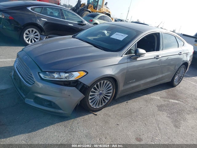 Ford Fusion Hybrid Titanium 2014 3FA6P0RU1ER366431 Image 2