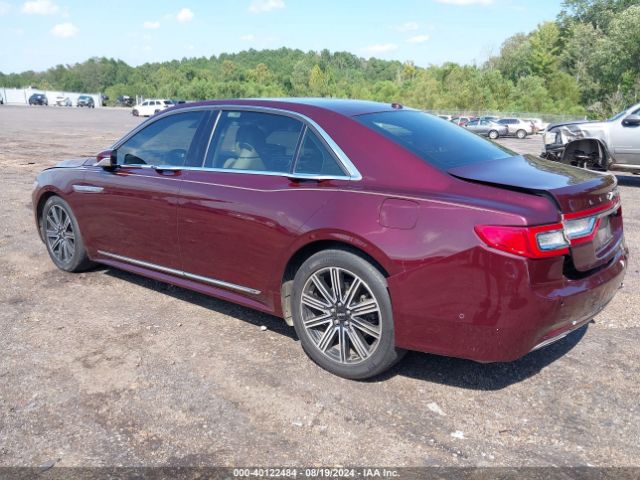 1LN6L9NP3H5634828 Lincoln Continental Reserve