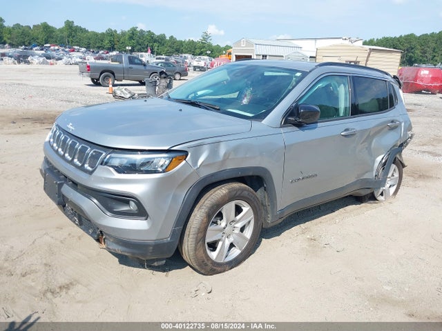 3C4NJCBB8NT197979 Jeep Compass Latitude Fwd