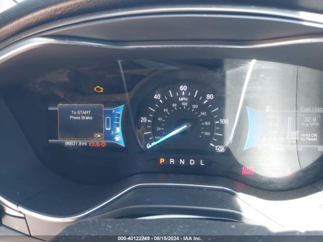 3FA6P0PU6HR329589 Ford Fusion Energi Se Luxury
