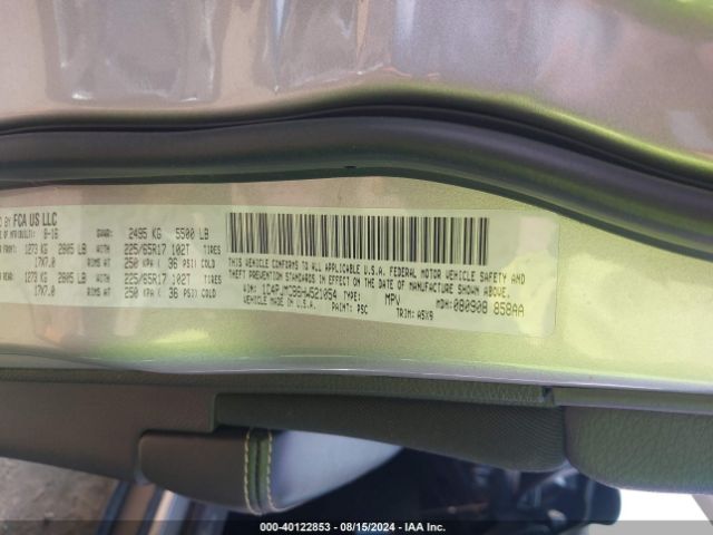 1C4PJMCB6HW521054 Jeep Cherokee Latitude 4x4