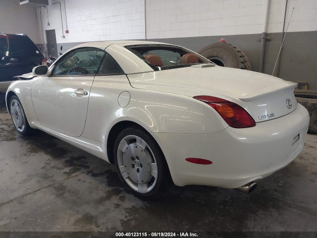 Auction sale of the 2002 Lexus Sc 430, vin: JTHFN48Y220034102, lot number: 40123115