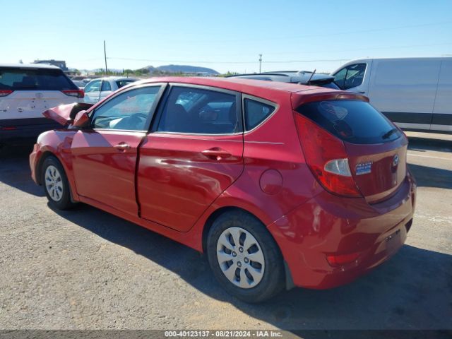 KMHCT5AEXFU206077 Hyundai ACCENT GS