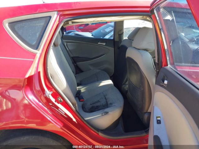 KMHCT5AEXFU206077 Hyundai ACCENT GS