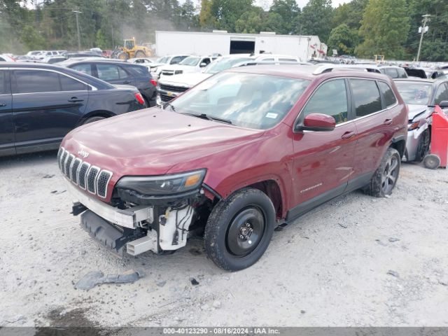 1C4PJLDB7KD356921 Jeep Cherokee Limited Fwd