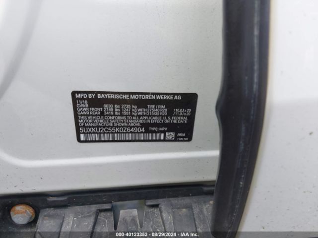 5UXKU2C55K0Z64904 BMW X6 Xdrive35i