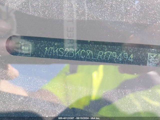 GMC Yukon 4wd Slt 2020 1GKS2BKC8LR179494 Image 9