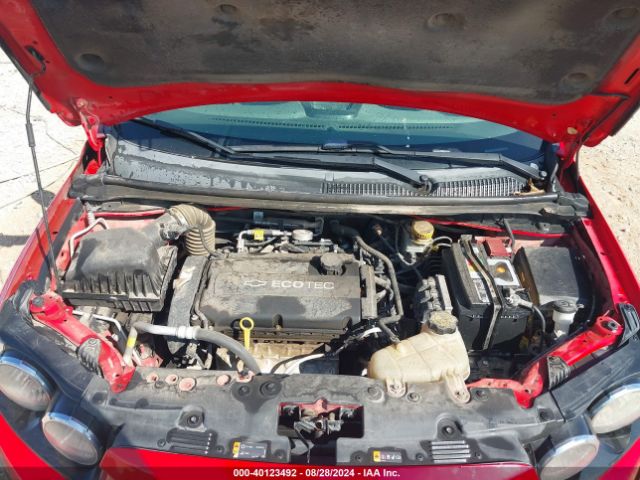 1G1JC5SHXF4216606 Chevrolet Sonic Lt Auto