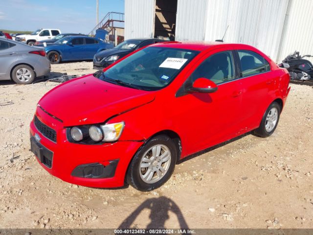 1G1JC5SHXF4216606 Chevrolet Sonic Lt Auto