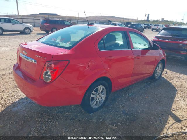 1G1JC5SHXF4216606 Chevrolet Sonic Lt Auto