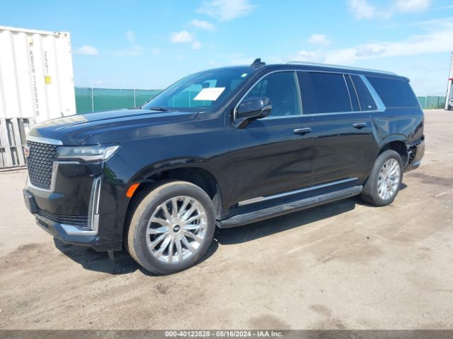 1GYS4KKL9PR137616 Cadillac Escalade Esv 4wd Premium Luxury