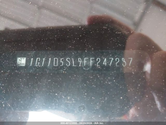 1G11D5SL9FF247237 Chevrolet MALIBU 2LT