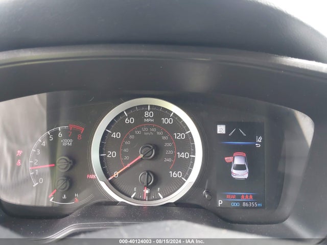 Toyota COROLLA SE 2020 5YFS4RCE3LP048563 Image 7