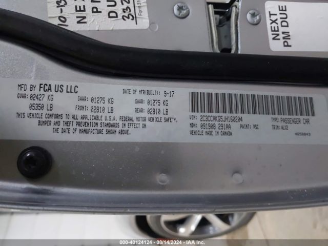 2C3CCAKG5JH160204 Chrysler 300 Limited Awd
