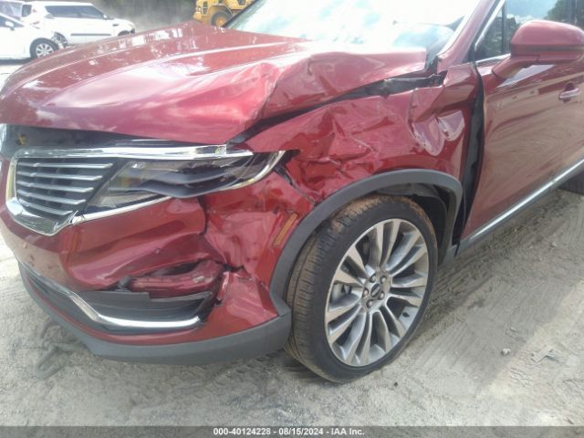 2LMPJ8LP8JBL37258 Lincoln Mkx Reserve