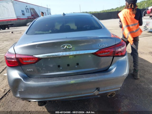 JN1EV7AR9JM436467 Infiniti Q50 3.0t Luxe