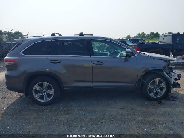 5TDDKRFH4GS322922 Toyota Highlander Limited V6