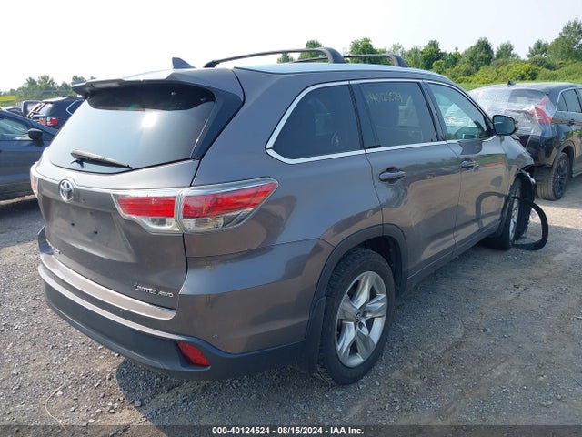 5TDDKRFH4GS322922 Toyota Highlander Limited V6