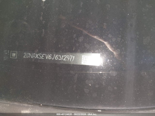 Chevrolet EQUINOX LT 2018 2GNAXSEV6J6312971 Image 17